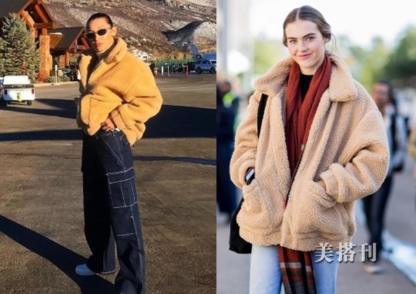 寒冷的冬天跟低温说“byebye”,羊羔毛大衣值得你入手