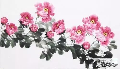 写意牡丹的画法示范教程,王绣写意牡丹画法零基础视频
