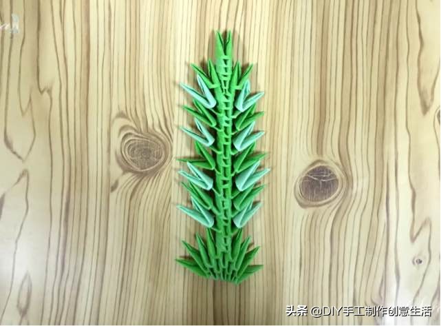 既简单又漂亮的三角插,小时候玩过的三角牌