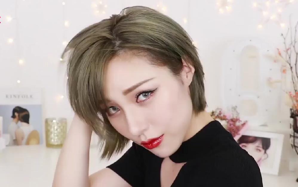 美妆小教程粉色眼影怎么画不会肿,欧美妆教程新手入门粉色眼影