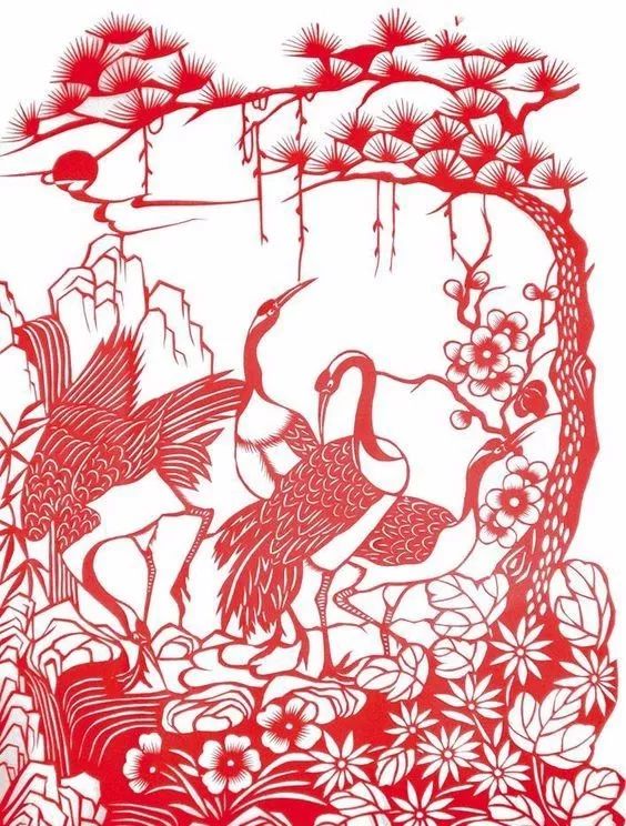 中国剪纸艺术的传承和深厚的文化,艺术剪纸图案大全步骤
