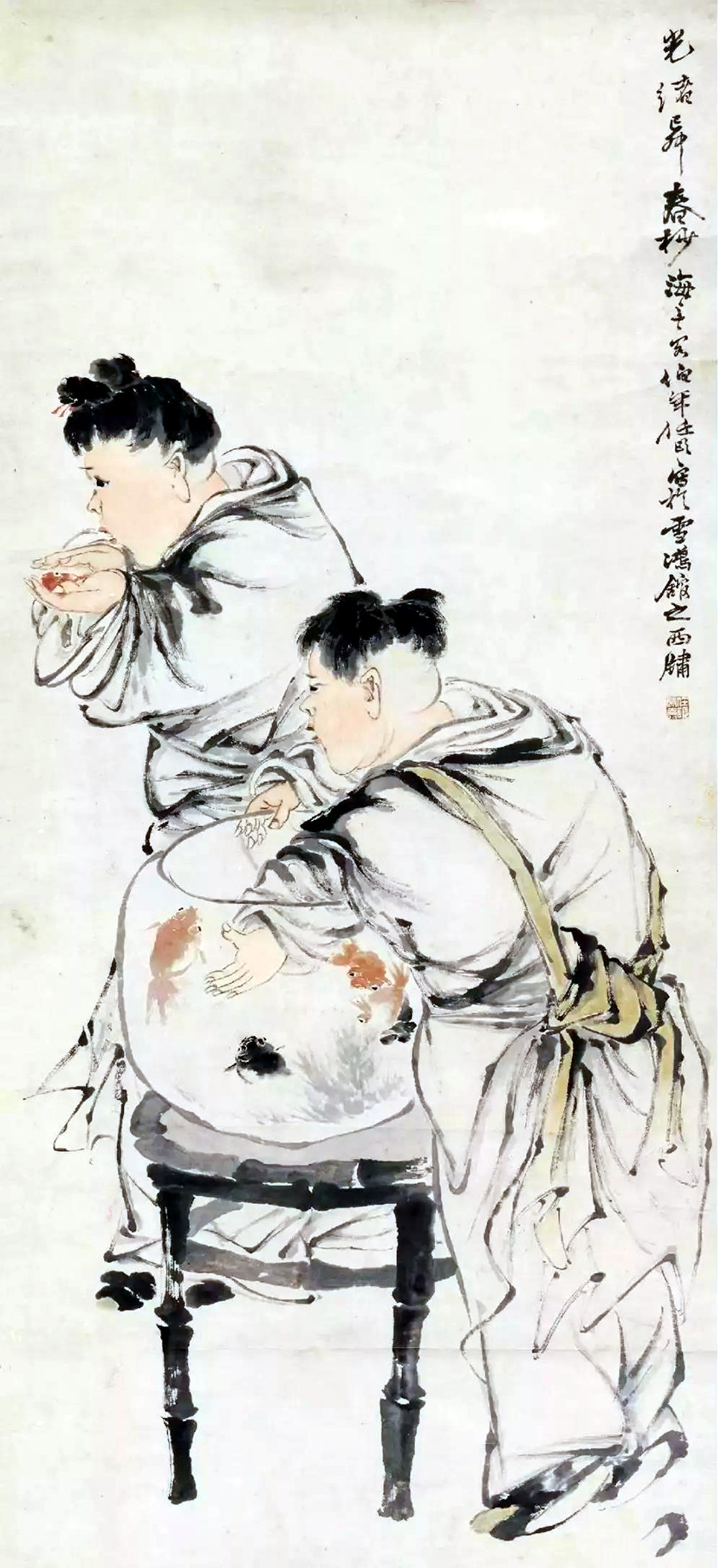 任伯年绘画珍赏 (任伯年笔下的经典人物画高清80幅)