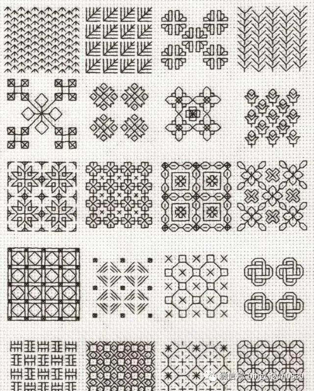 刺绣教程新手入门结粒绣,刺子绣基础入门针法教程