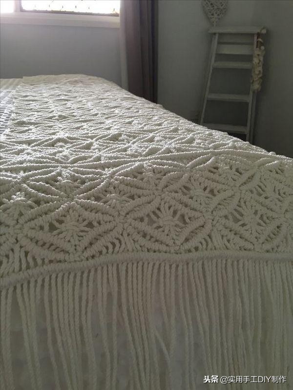 手工纯白棉绳编绳挂件,手工编绳合集名称