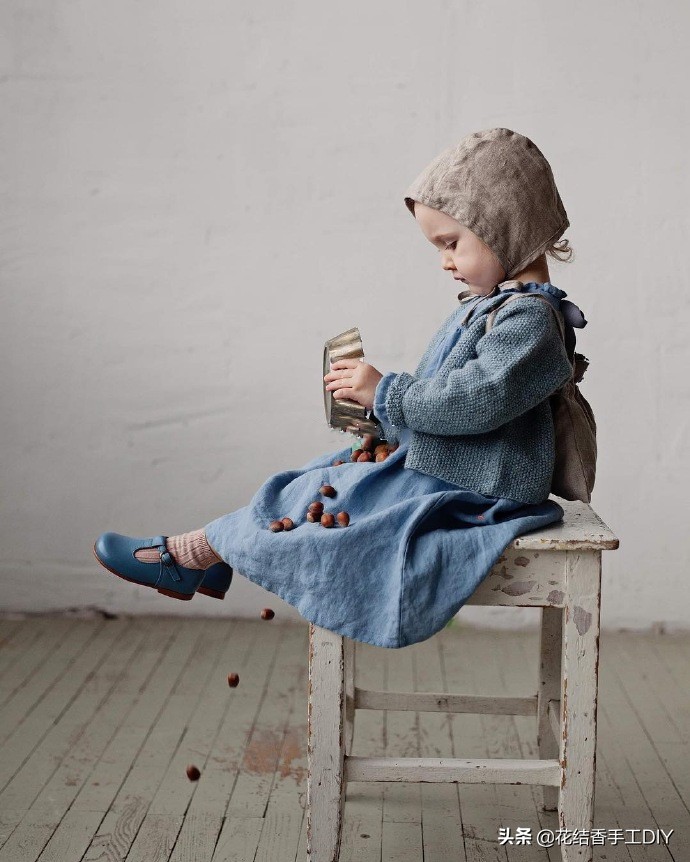 萌娃小裙子,女小童棉绸连衣裙裁剪教程