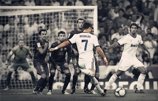 任意球c罗踢了多少脚,任意球c罗教学