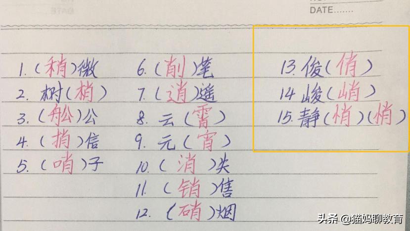 3张图,教你看懂“肖”与不同部首的完美相遇,太涨知识了