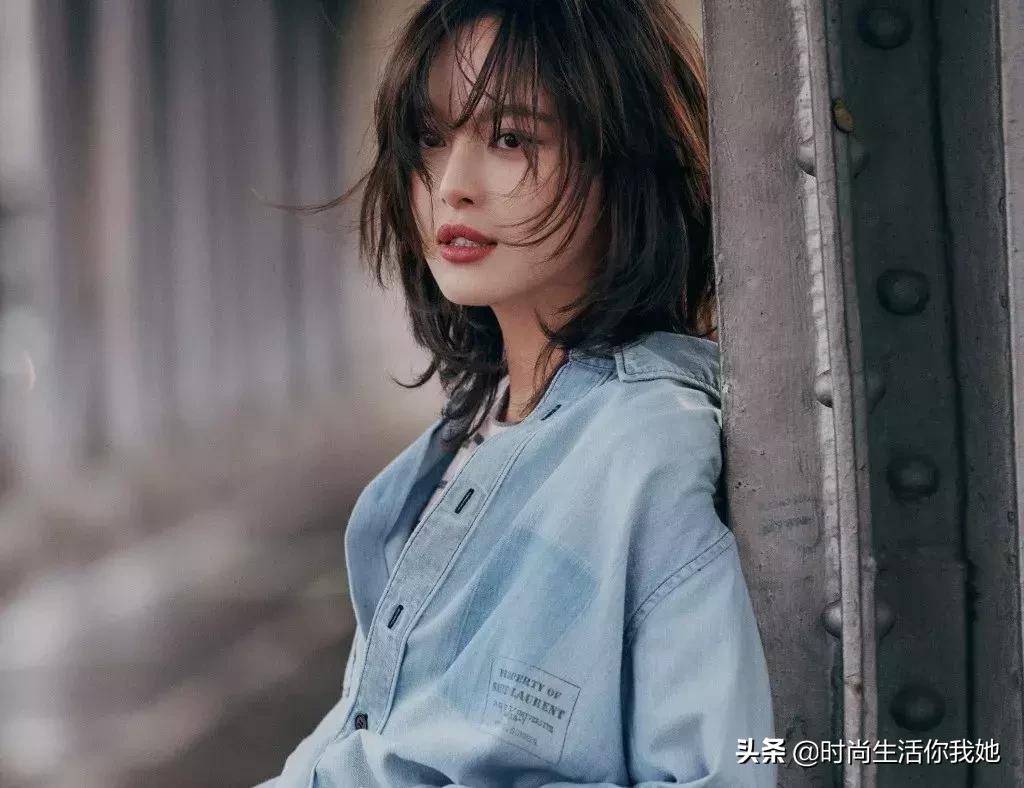 韩国明星烫发发型推荐,新年烫发型女