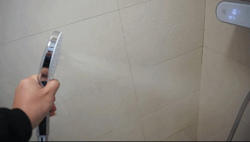 小米有品上999元花洒,水力发电LED显示,德国内芯,自动净垢顶喷