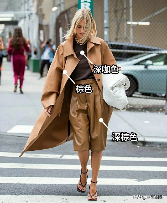 棕色风衣搭配什么裤子和内搭,棕色风衣怎么搭配好看冬天大码