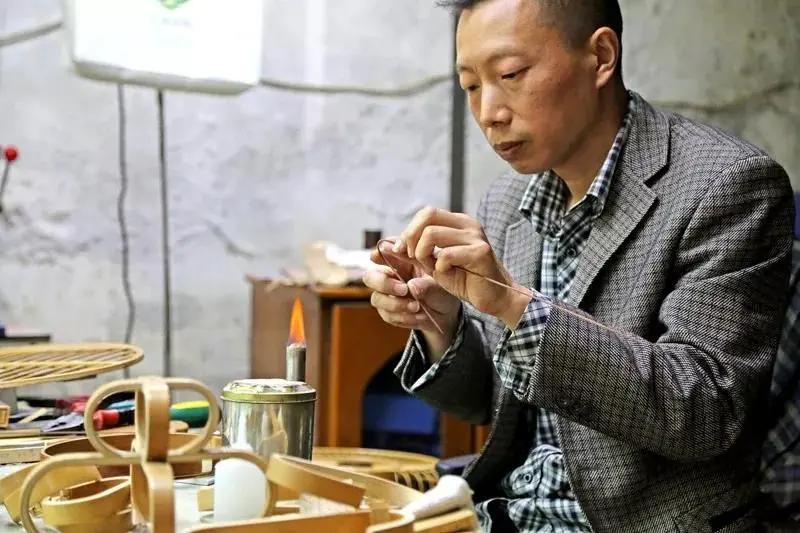 古城竹鸟笼制作技艺,竹鸟笼制作全过程清远市