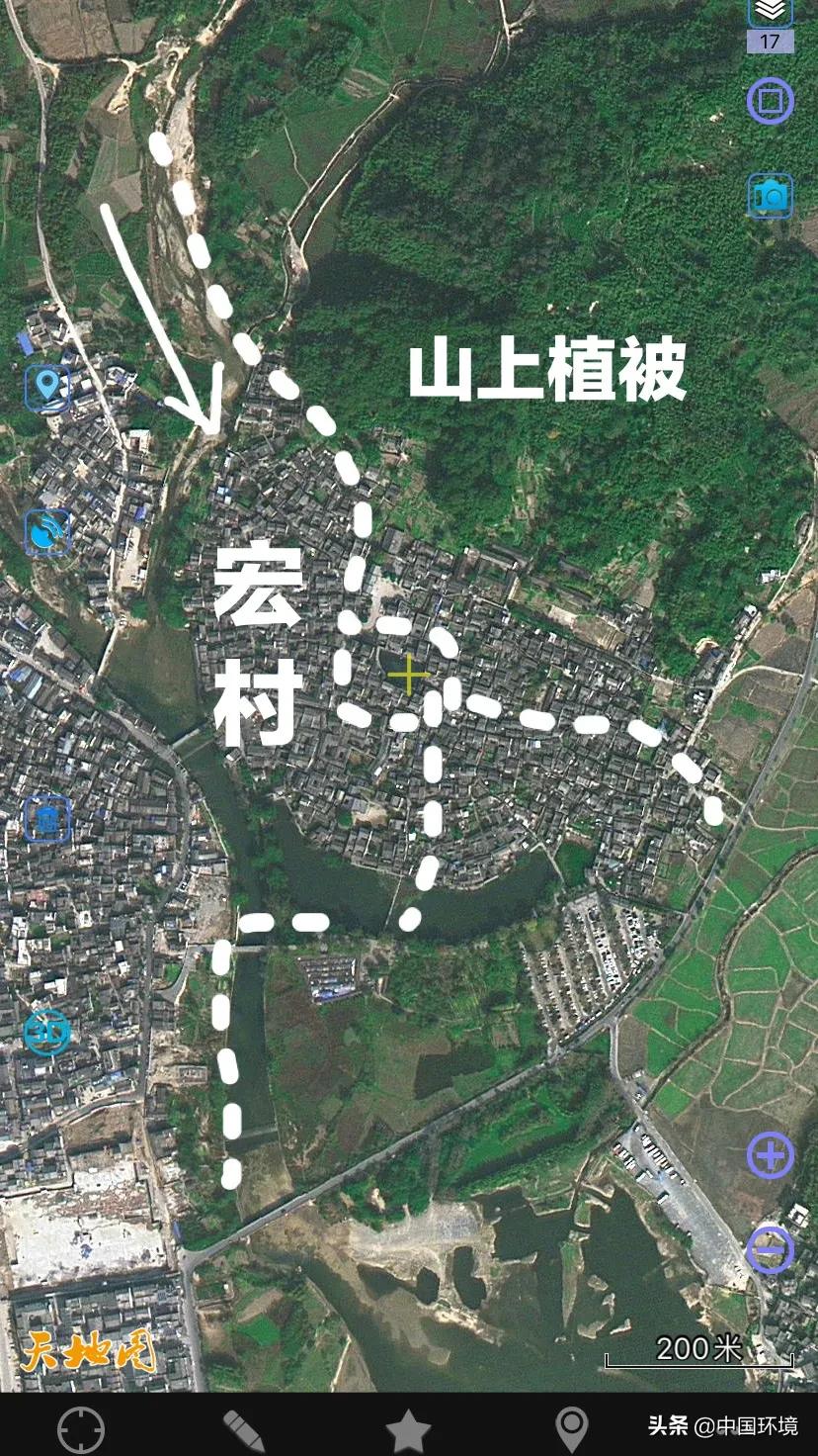 宏村不被洪水淹的原因,宏村暴雨