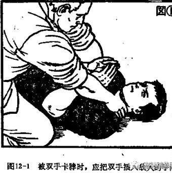 格斗术倒地锁脖,格斗脖子被勒住怎么反击