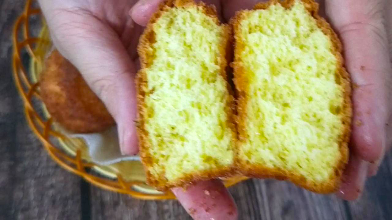 老式无糖鸡蛋糕教学视频,无水无油老式鸡蛋糕的做法