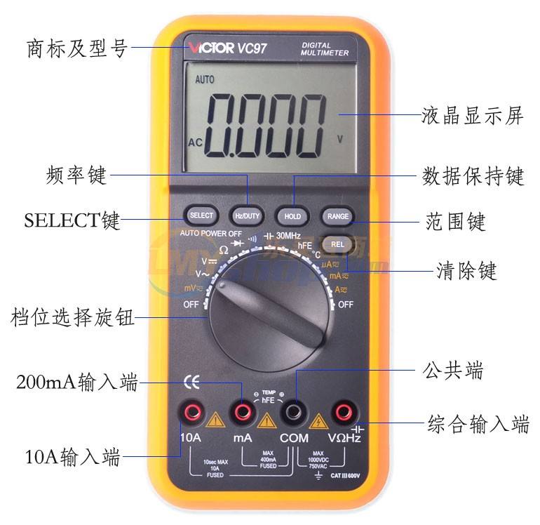 指针式万用表使用注意事项,万用表测电压的注意事项