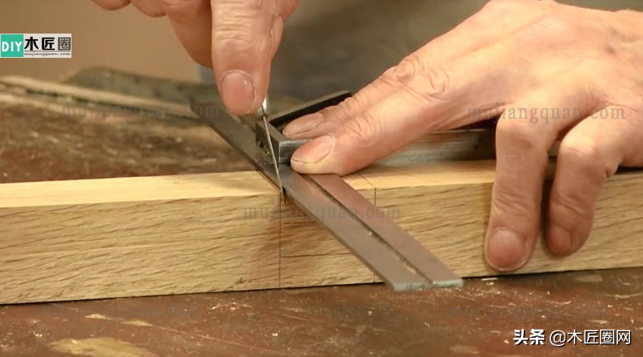 木匠手艺榫卯结构制作,木匠榫卯制作教程