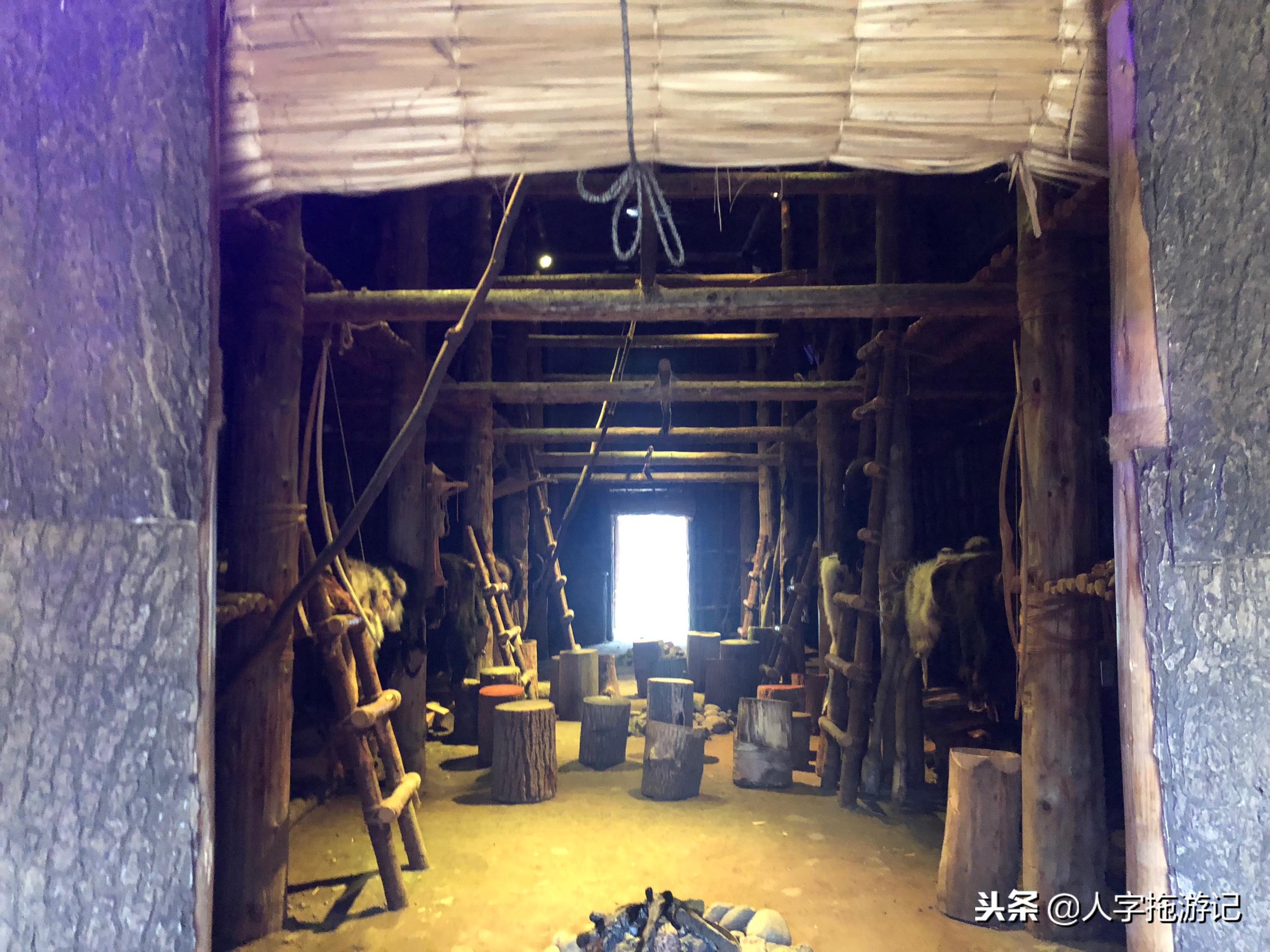 冬日极客,加拿大Wendake穿着狼爪去狼族