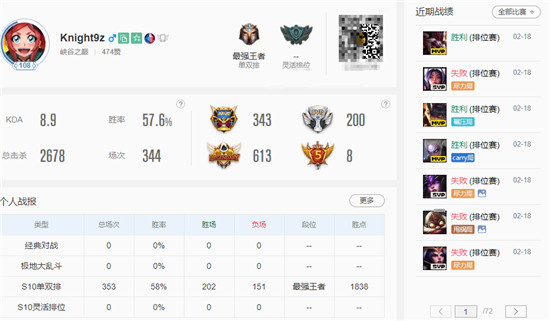 knight是世界第一中单吗,knight为什么被称为国产第一中单