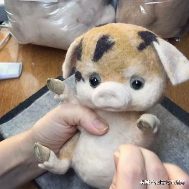 可爱毛毡娃娃,毛毡立体娃娃