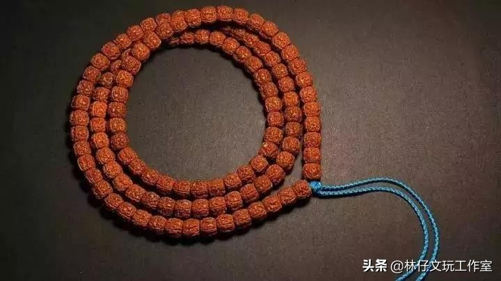 凤眼菩提手串文玩,天然百香籽菩提文玩手串