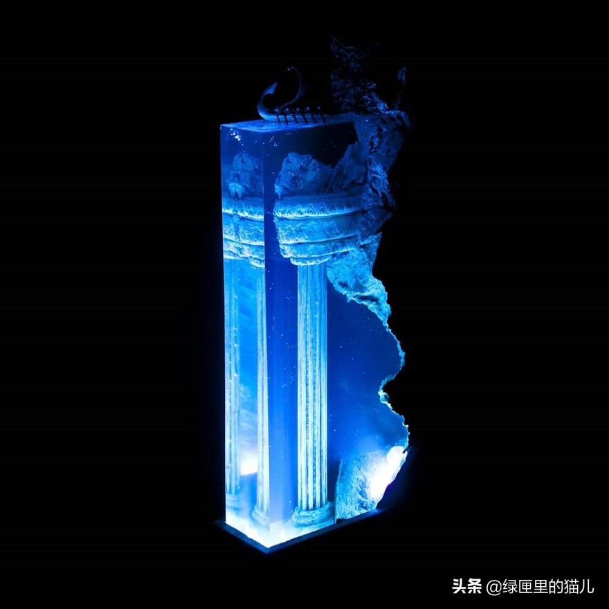 灵感来源于落日霓虹灯,灵感来自大自然宝石