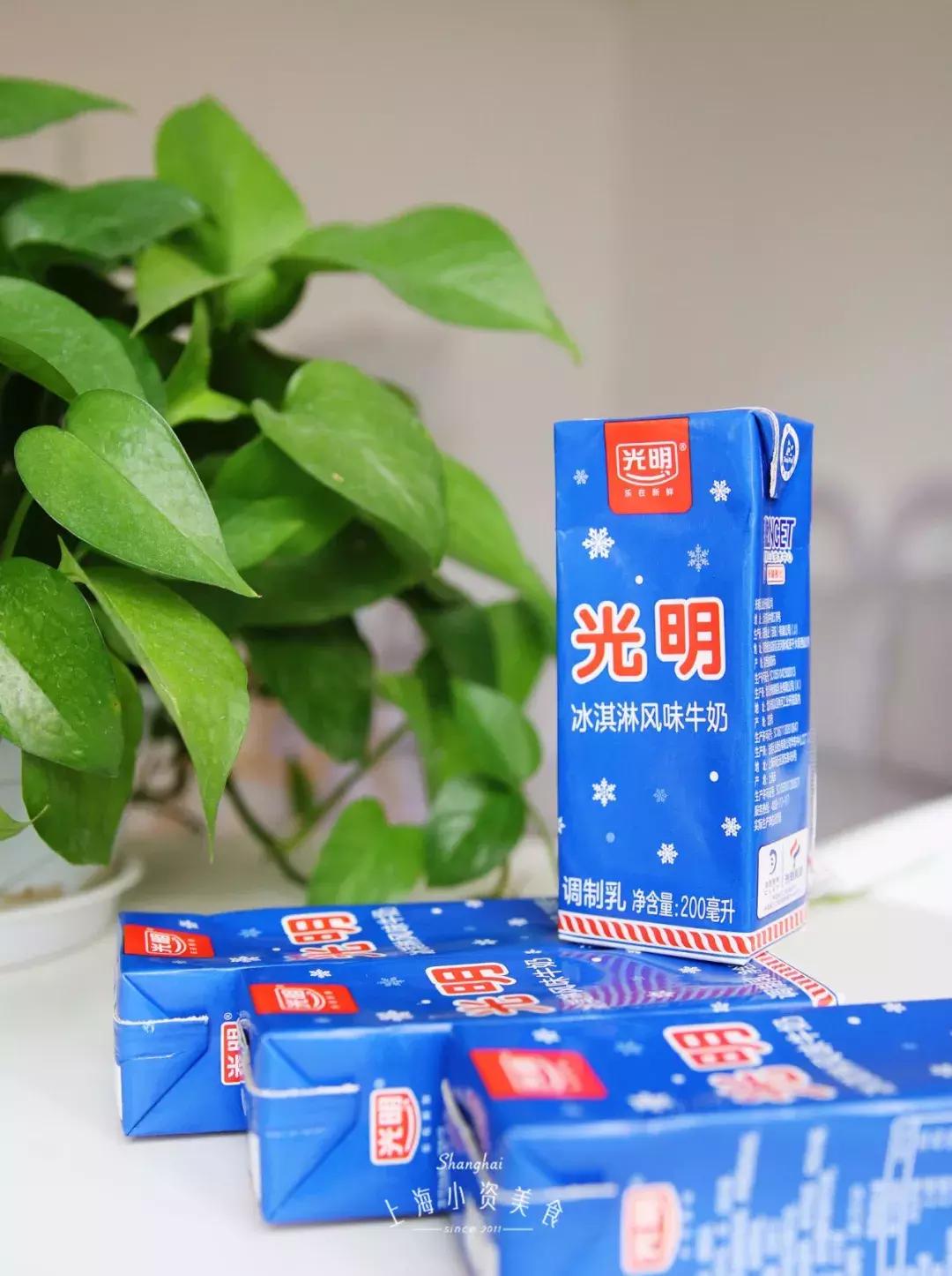 光明白雪冰砖香草味冰淇淋,光明的冰淇淋是鲜奶还是奶粉