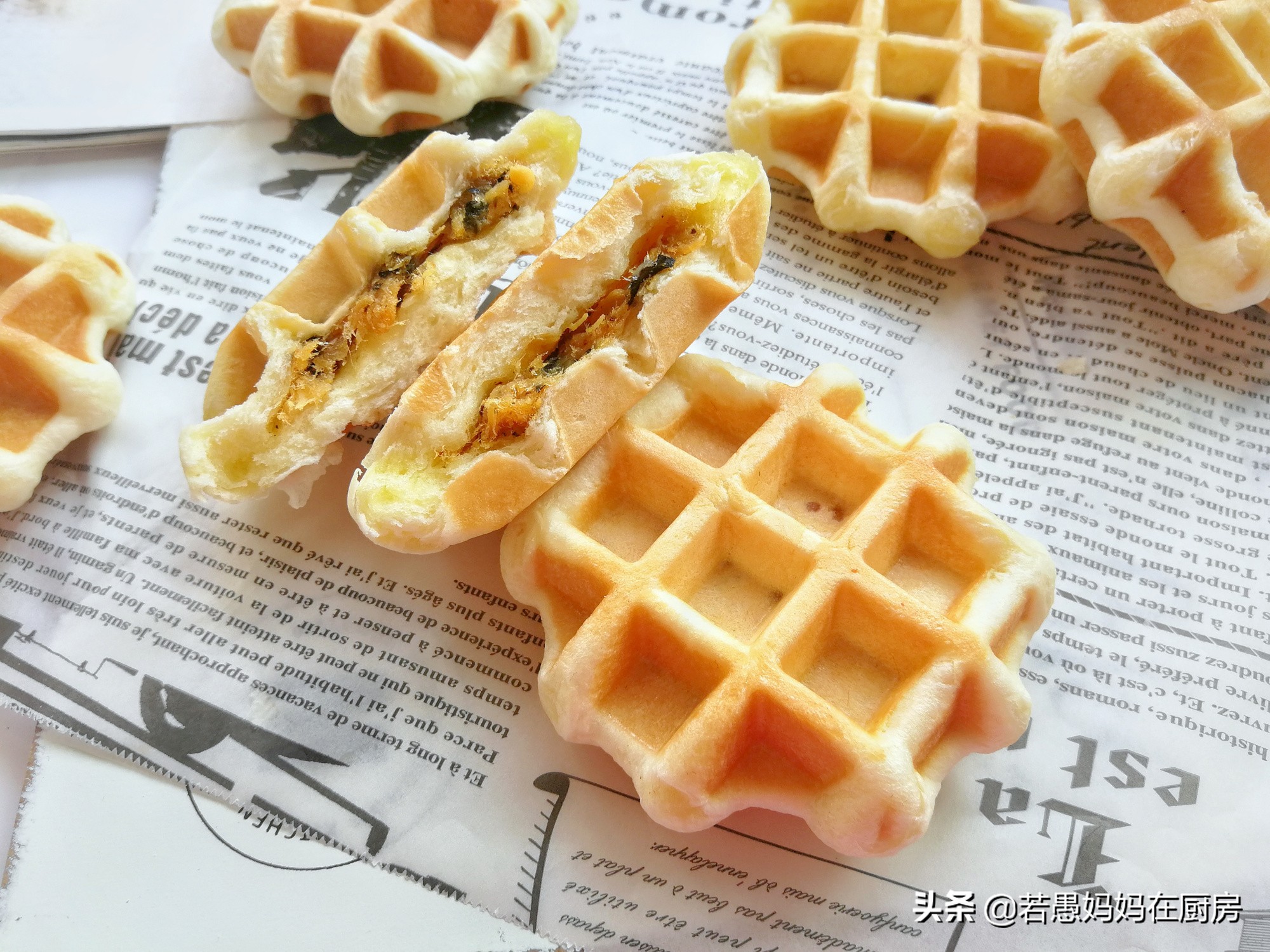 自制华夫饼的做法,自制华夫饼老的好还是嫩的好