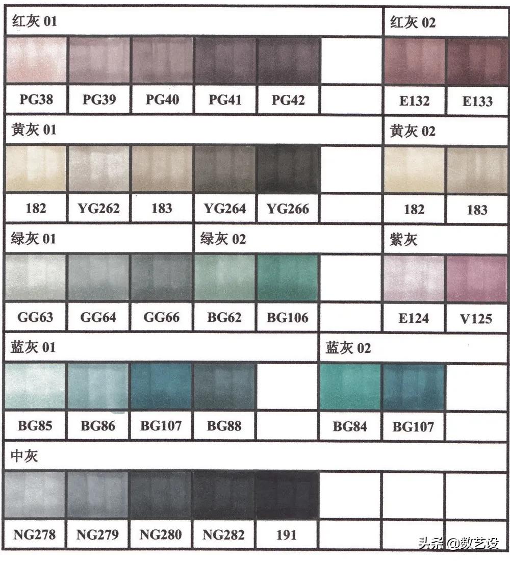 选色教学,选颜色笔