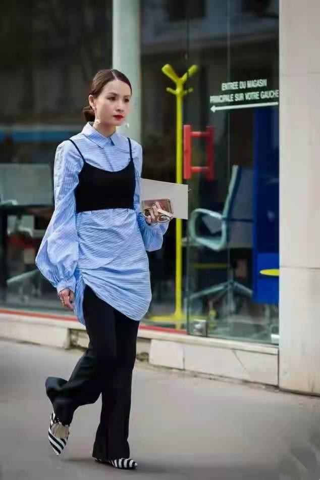 衬衫潮流百搭女,适合40岁女人穿的衬衫比较高级感