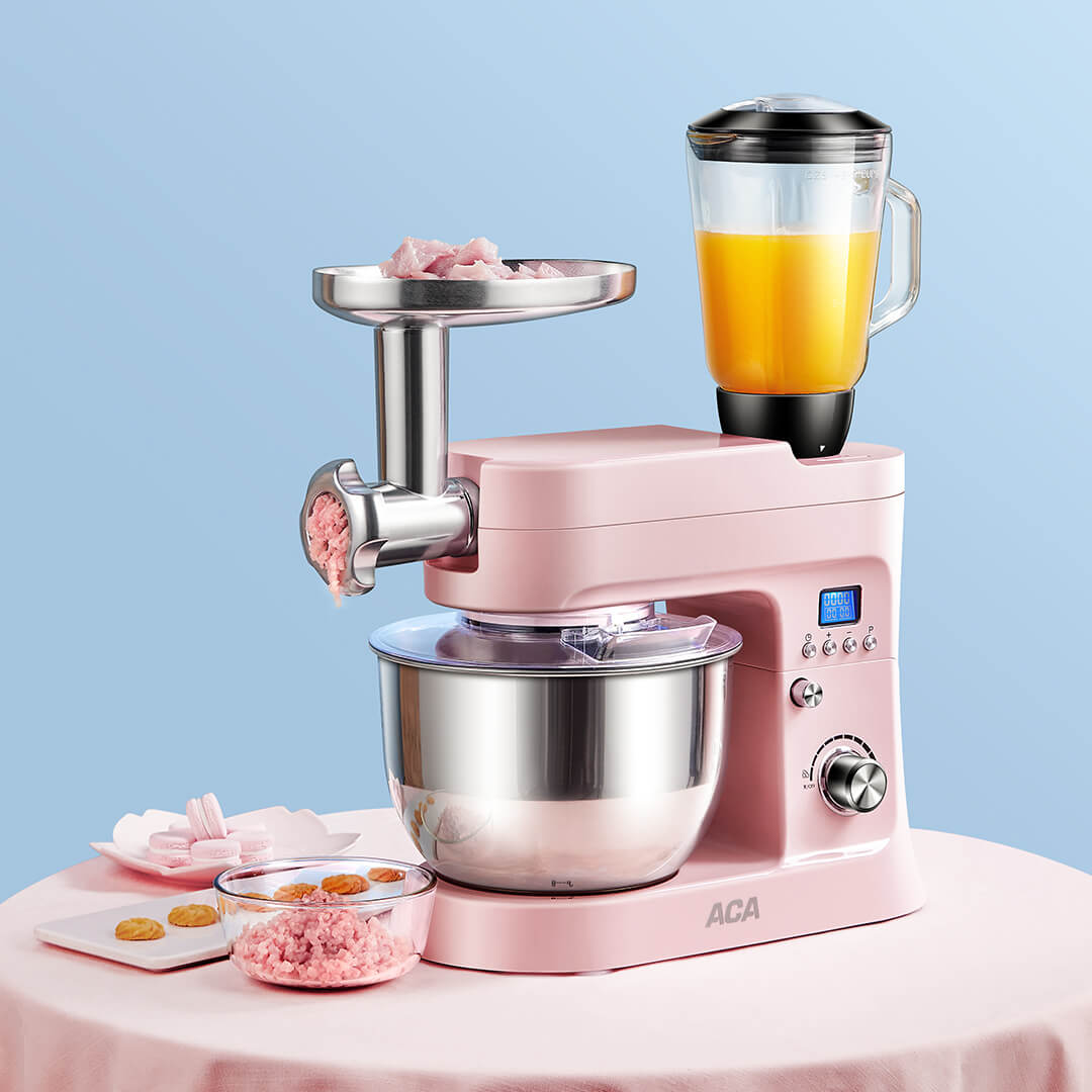 ACA多功能料理机,aca多功能料理锅做菜