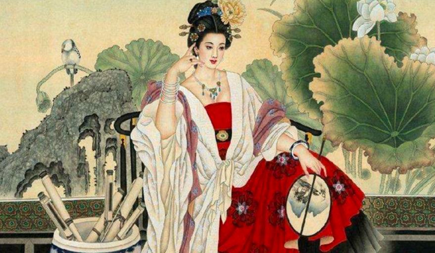 学画中国四大美女杨玉环,香港电影四大美女杨玉环