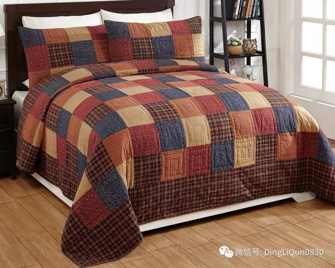 拼布三件套图片大全,拼布作品衣服