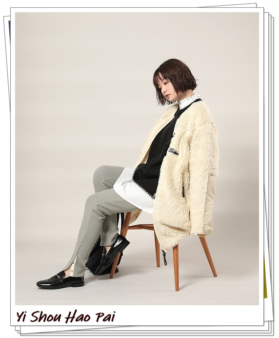 草绿茧型大衣怎么搭配好看,羊毛大衣各种颜色穿搭