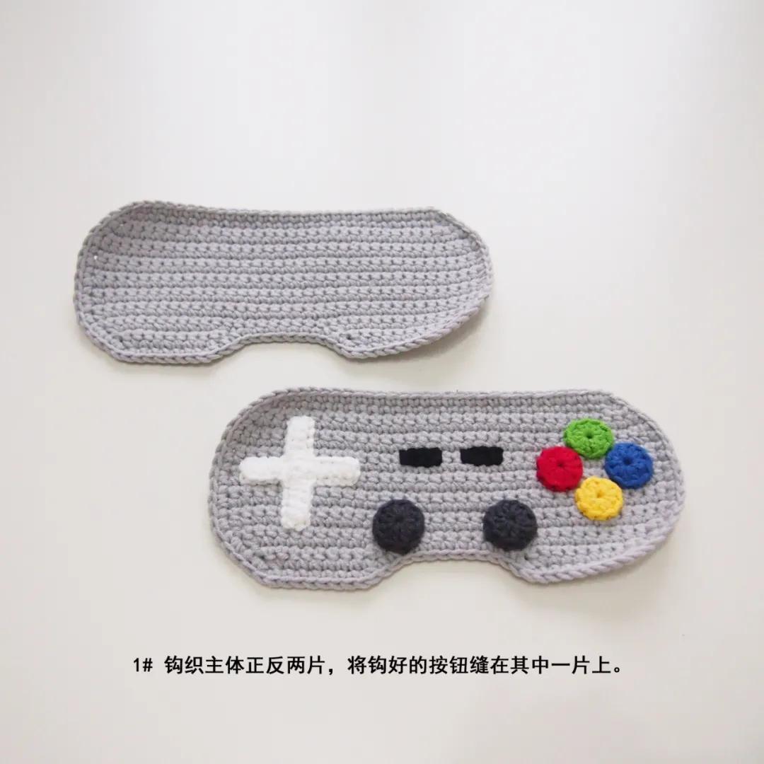 手柄包包钩针教程,钩针编织平板电脑包教程