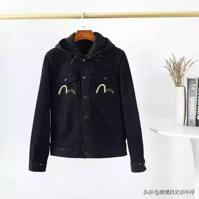 evisu刺绣夹克修复,evisu牛仔夹克手绘