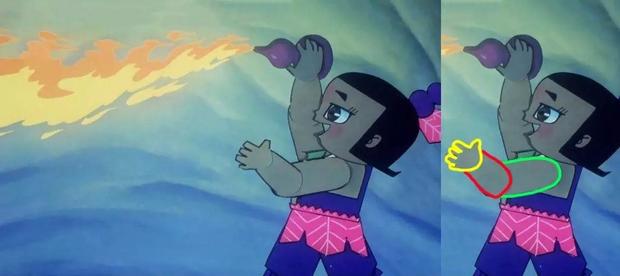 动画片葫芦兄弟剪纸,葫芦兄弟美术片