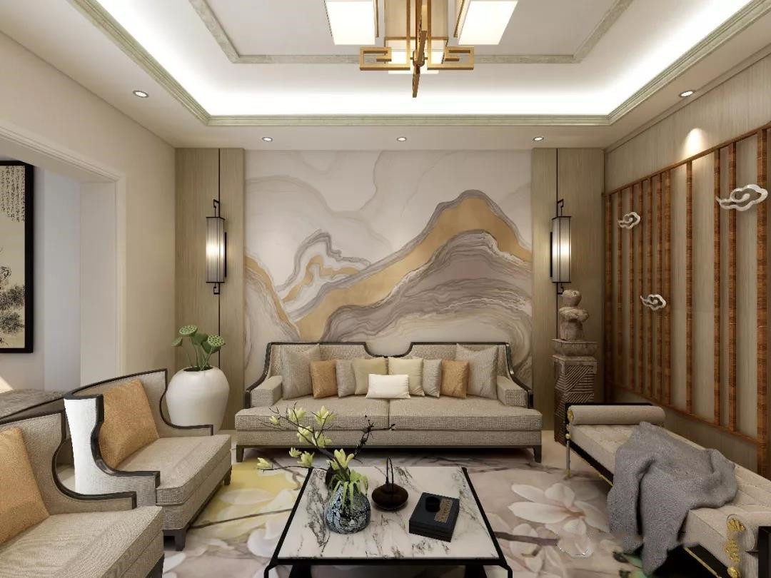 漂亮！原来，开洋木门有这么多背景墙样式可以选