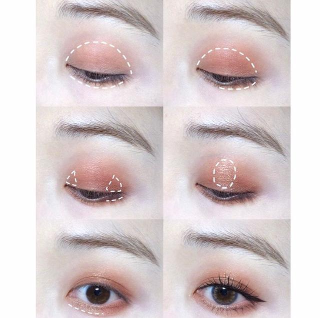 放大双眼眼影,超日常的四种眼影画法