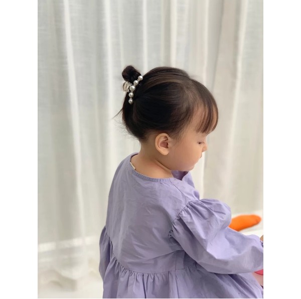 宝宝齐耳短发辫子简单洋气扎法,短发儿童麻花辫扎头发