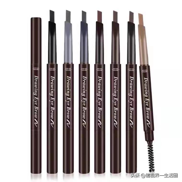 平价好用眉笔推荐排行榜,眉笔平价推荐圆头