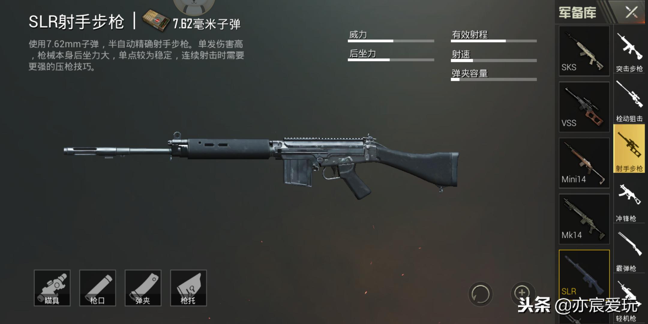 刺激战场狙击枪械强度排行,刺激战场狙击枪枪械伤害排行