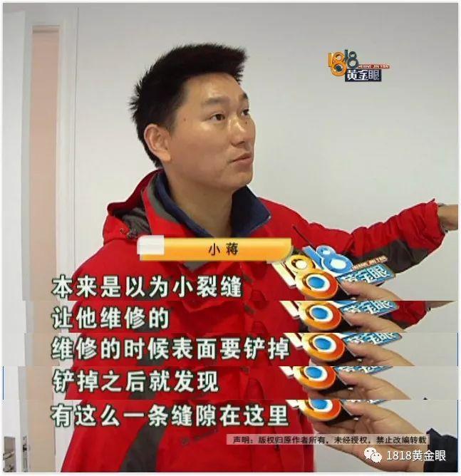 金地墙体裂缝,金地艺境裂缝效果图