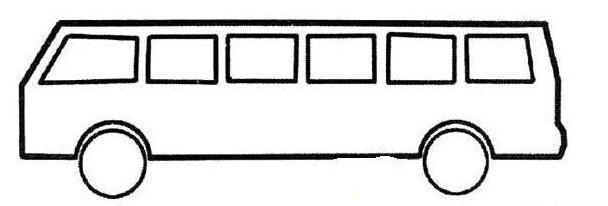 7-10岁汽车简笔画,小朋友画汽车简笔画大全