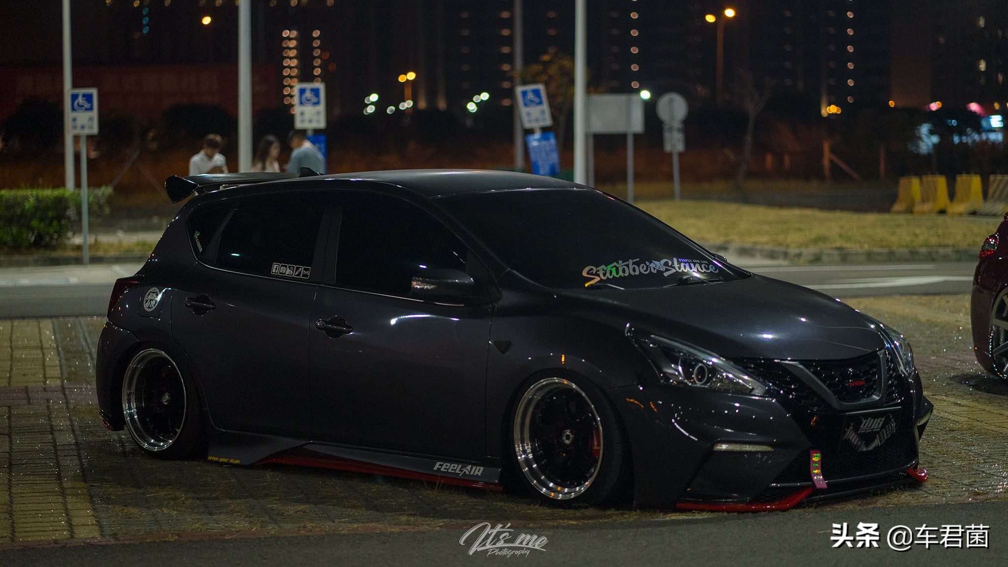 骐达车友台湾版尾灯,日系骐达改装