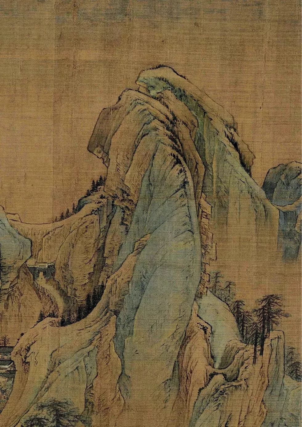 昆仑山龙脉镇宅山水画,中国山水画风水讲究