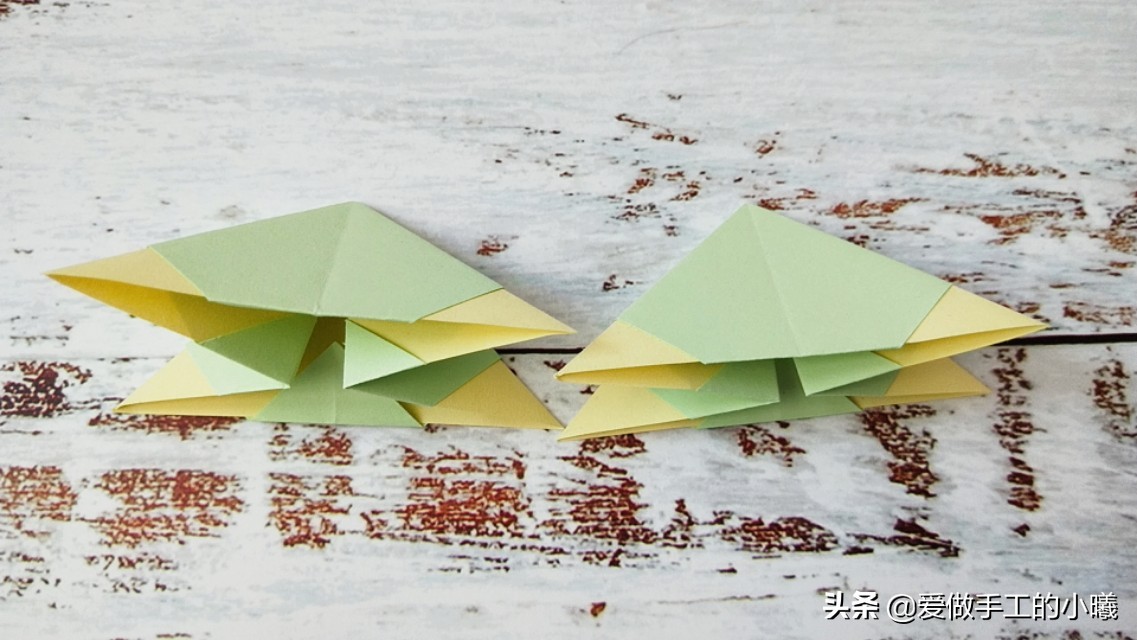 无限翻折纸教程图解,无限翻折纸万花筒一步步教程