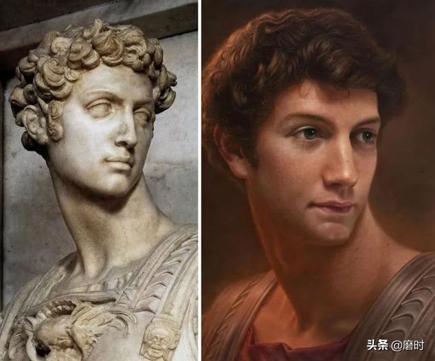 新声：韩国小哥用画笔“复活”梵高荷马，效果堪比人肉照相机