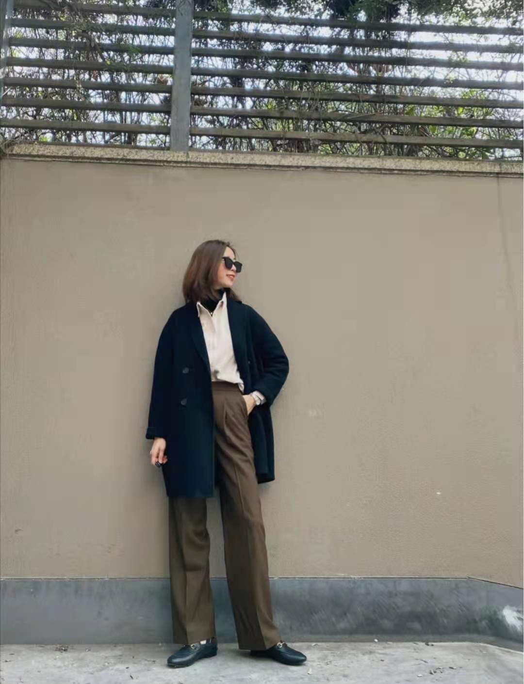 春天西装外套,卡其色西装外套搭配图片女