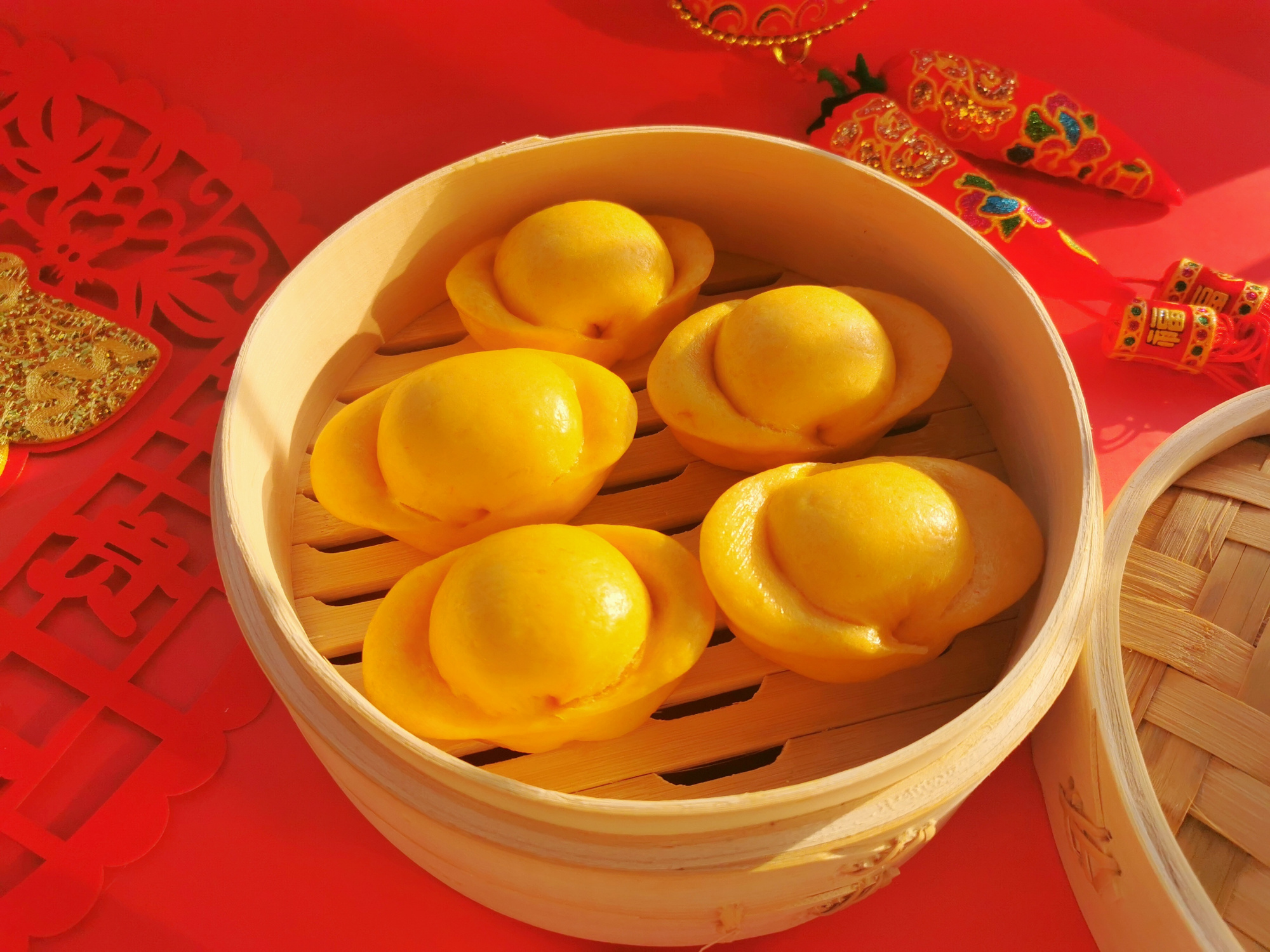 元宝馒头怎么做蒸出来才好看,二十八把面教程