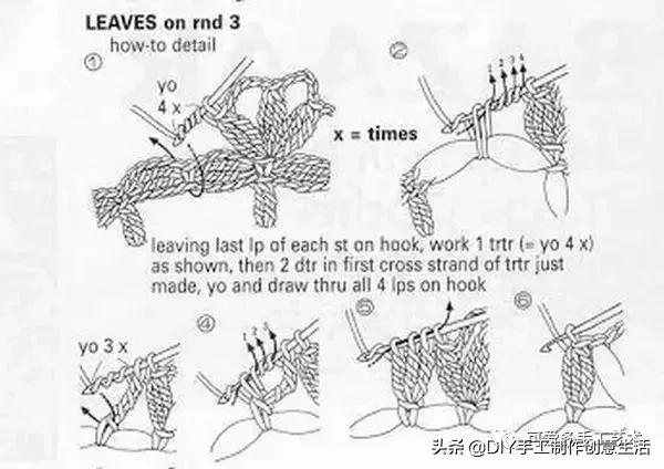 钩餐桌垫,钩餐桌垫视频教程